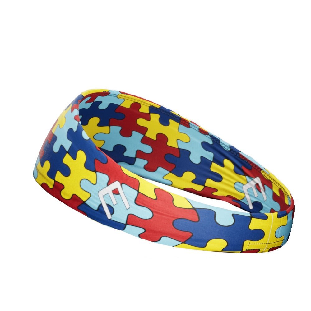Autism Awareness Headband - Comfortable & Stylish Sensory Headband for Kids & Adults - Show Support for Autism Awareness Month & Daily Wear