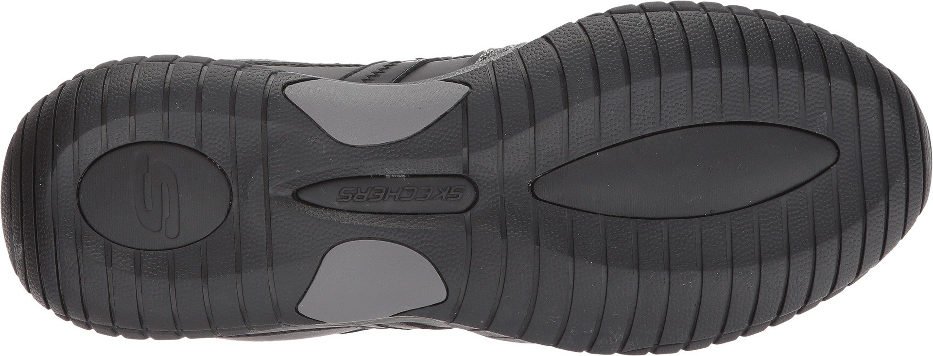 Skechers Men's Brusco Casual Sneakers - Lightweight Walking Shoes for Men with Memory Foam - Comfortable Slip-On Design for Work, Travel & Everyday Wear