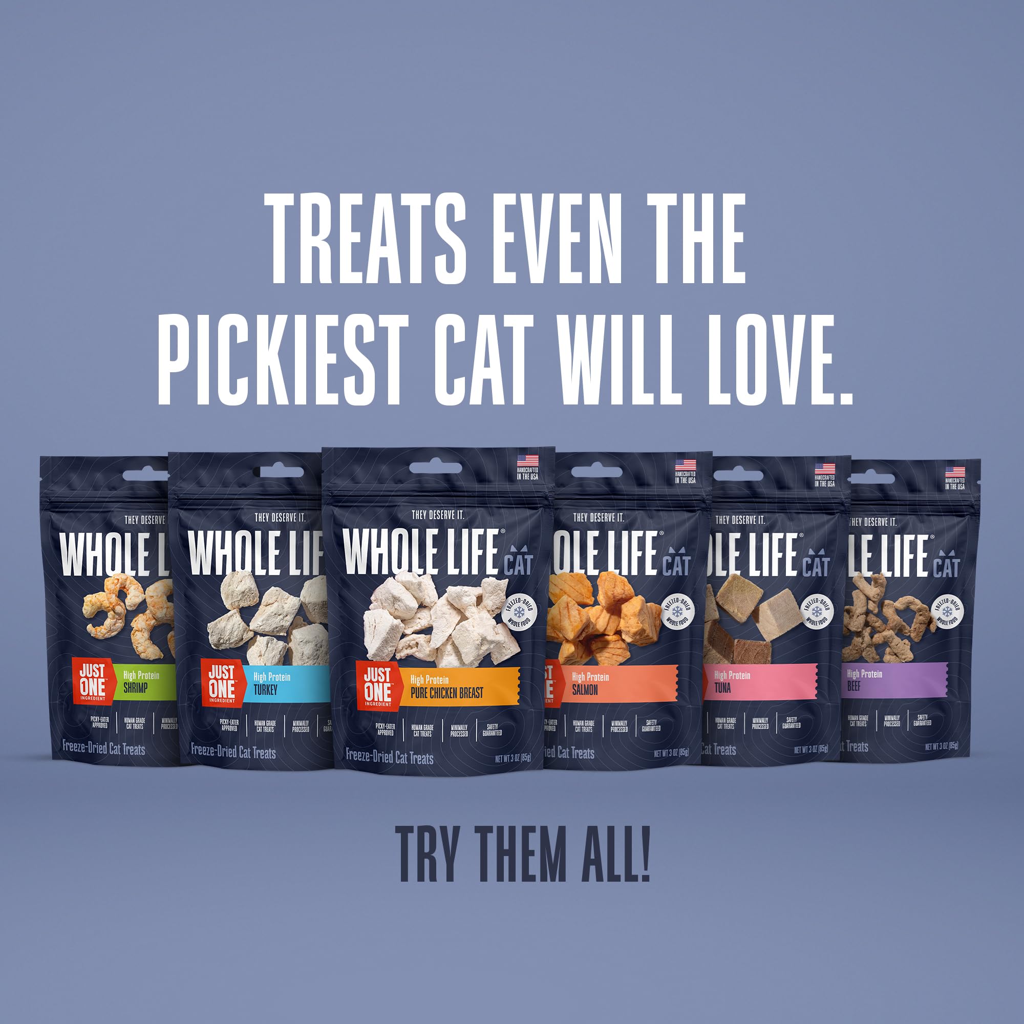 Premium Freeze-Dried Tuna Cat Treats - Human-Grade, High-Protein Snacks for Training & Health - USA-Made Natural Cat Food Topper - 3 oz (Pack of 1) - Perfect for Rewards, Training & Mealtime Boosts