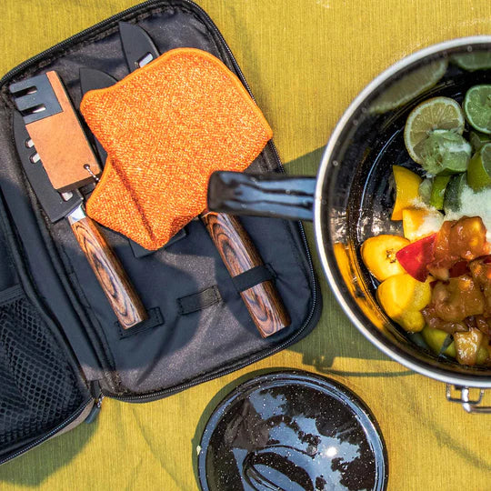 Premium Large Camp Dish Cloth - Heavy Duty Kitchen Towel for Camping, RV, Picnics & Outdoor Adventures | Quick-Drying & Absorbent Cleaning Rag for Dishes, Cookware & Utensils