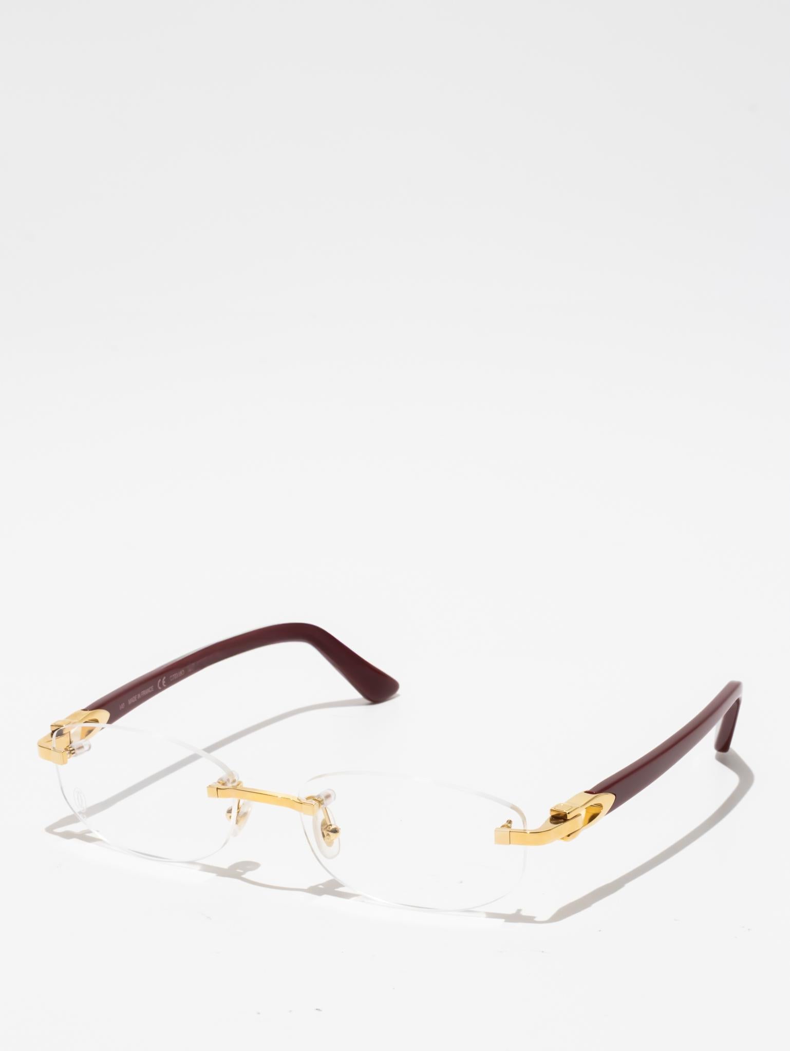 Cartier CT0318O 003 C Décor Eyeglasses - Luxury Designer Optical Frames for Women & Men | Perfect for Office, Business Meetings & Formal Occasions