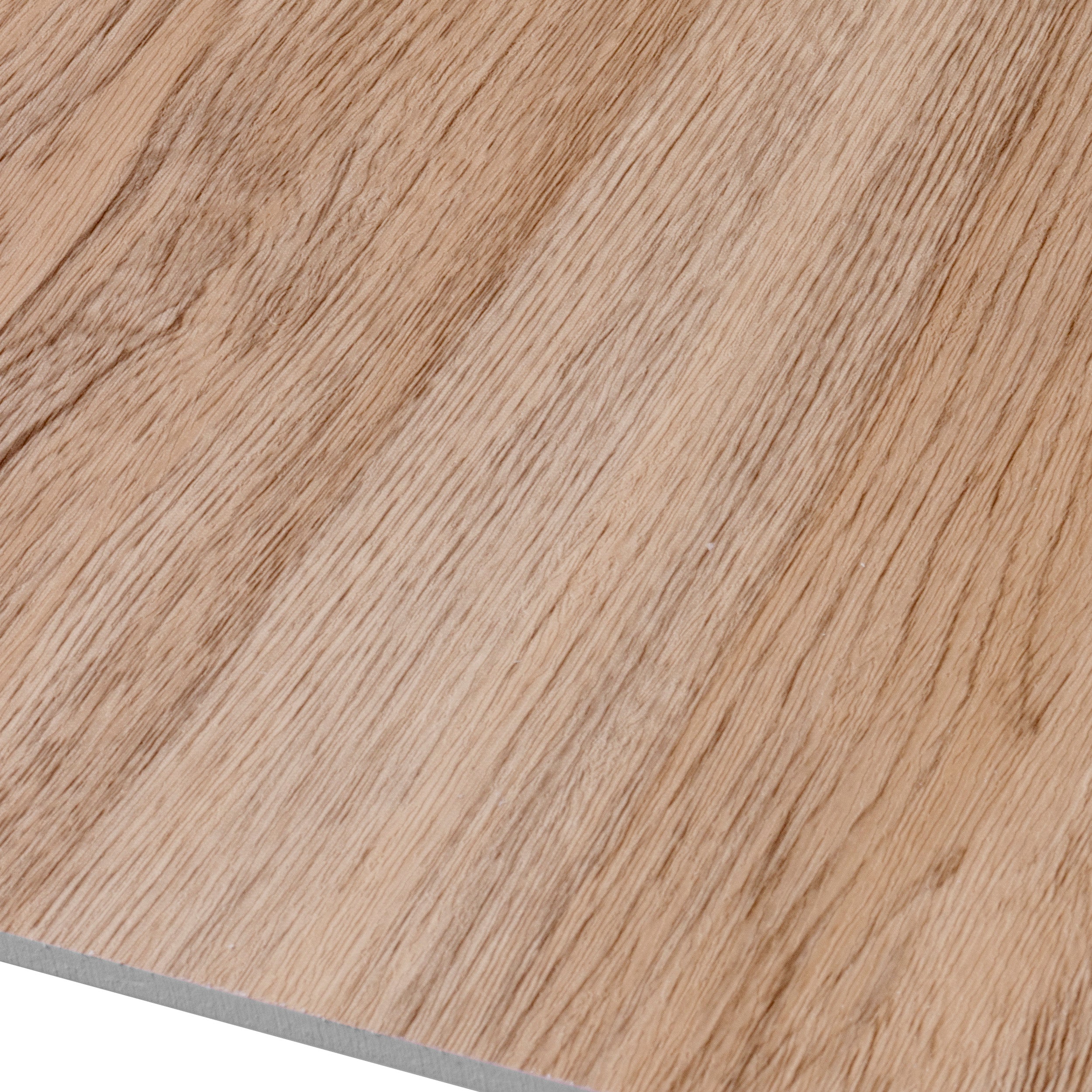 60x60cm Light Brown & White Wooden Effect PVC Boards - Twin Pack for DIY Home Decor, Wall Paneling, and Craft Projects