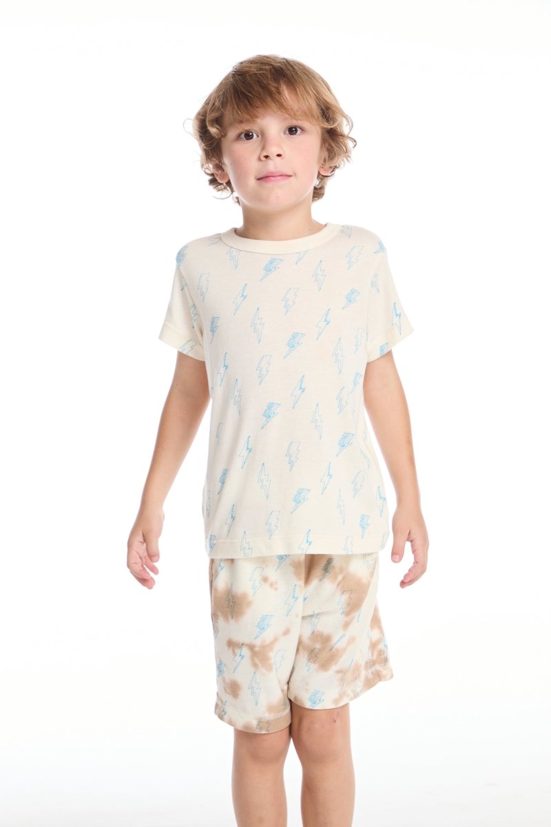 Chaser Kids Bolts Graphic T-Shirt for Boys & Girls | Soft Cotton Short Sleeve Tee | Preorder Now for Fast Shipping | Perfect for School, Playdates & Everyday Wear