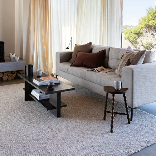 Baya Omaha Pebble Floor Rug 200cm x 300cm (6.6ft x 9.8ft) - Soft Non-Slip Area Rug for Living Room, Bedroom, and Office Decor
