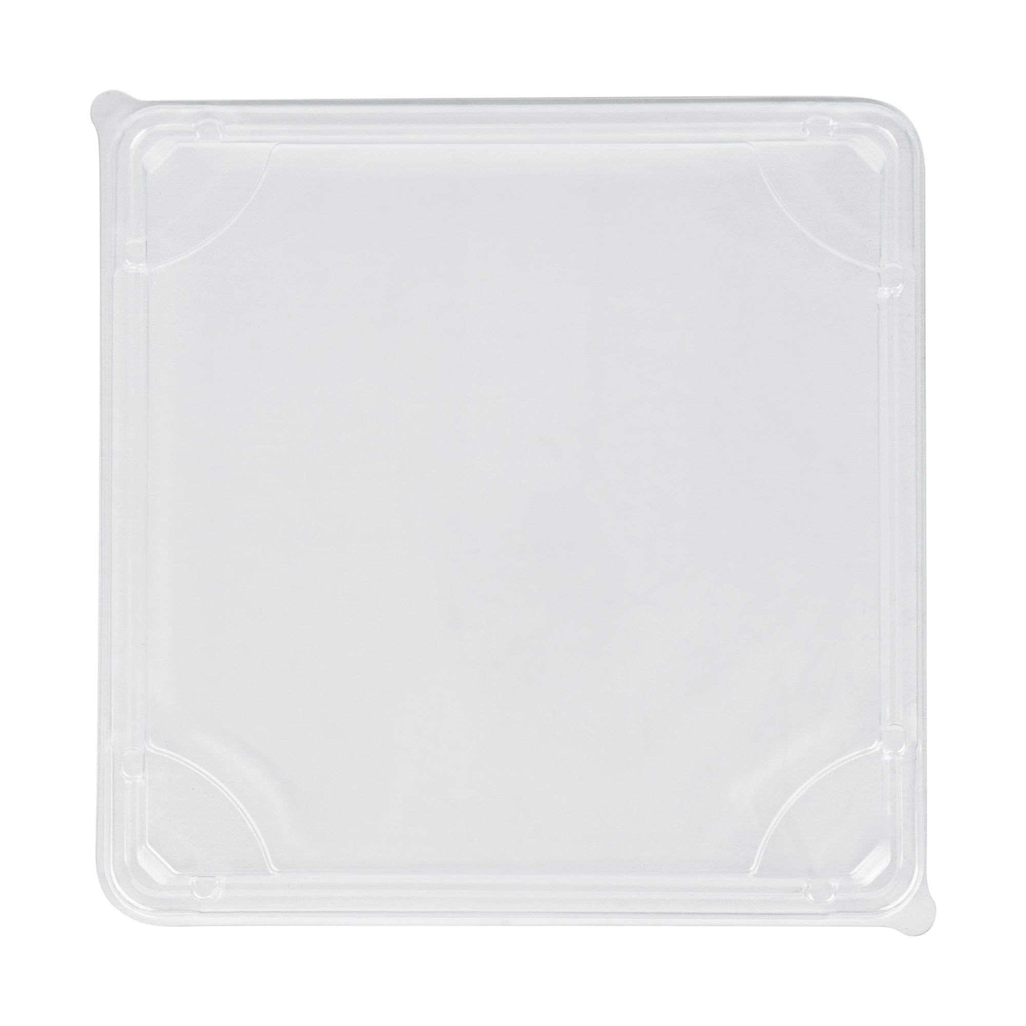 Bento Tek Square Clear Plastic Lids - 100 Pack for 17 oz Bento Boxes | Microwave Safe & Leak Proof | Perfect for Meal Prep, School Lunches & Office Food Storage