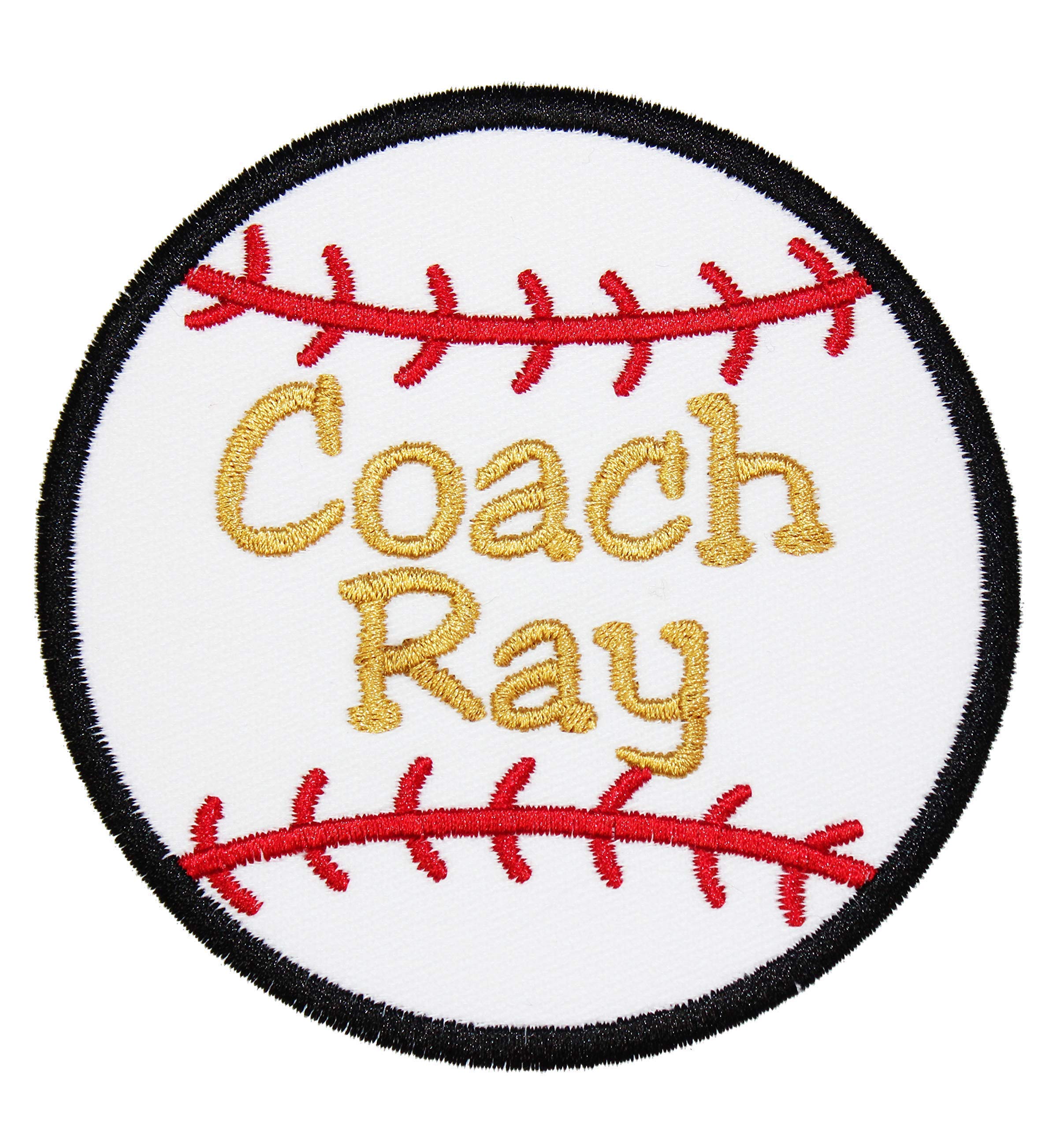 Custom Baseball Applique Patch - Sew On or Iron On for Jerseys, Hats & Bags | Personalized Name & Number Embroidery for Sports Fans & Teams