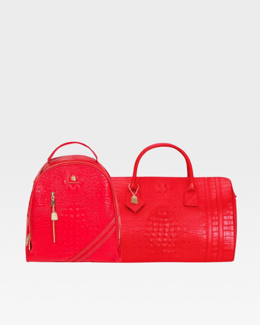 Apollo 2 BFF Travel Set - Red Luggage & Accessories for Women | Perfect for Weekend Getaways & Girls Trips
