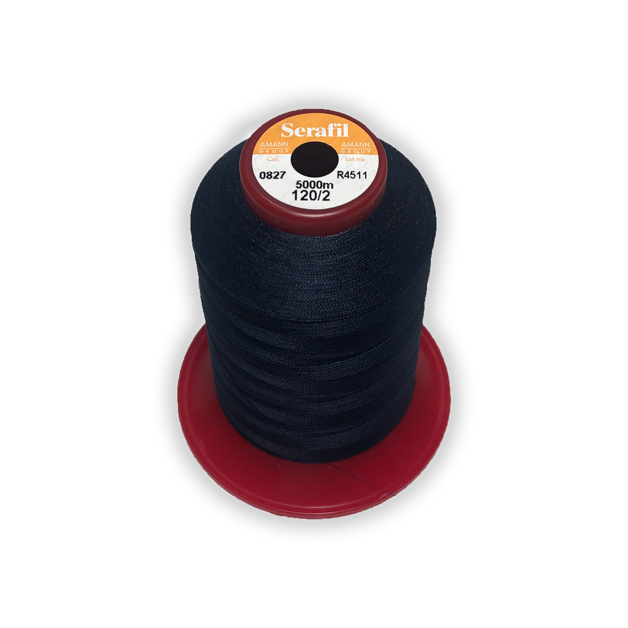 Amann Blind Hem Thread 5000m Serafil 120/2 - Premium Invisible Stitching Thread for Sewing Machines - Perfect for Hemming Pants, Dresses & Delicate Fabrics