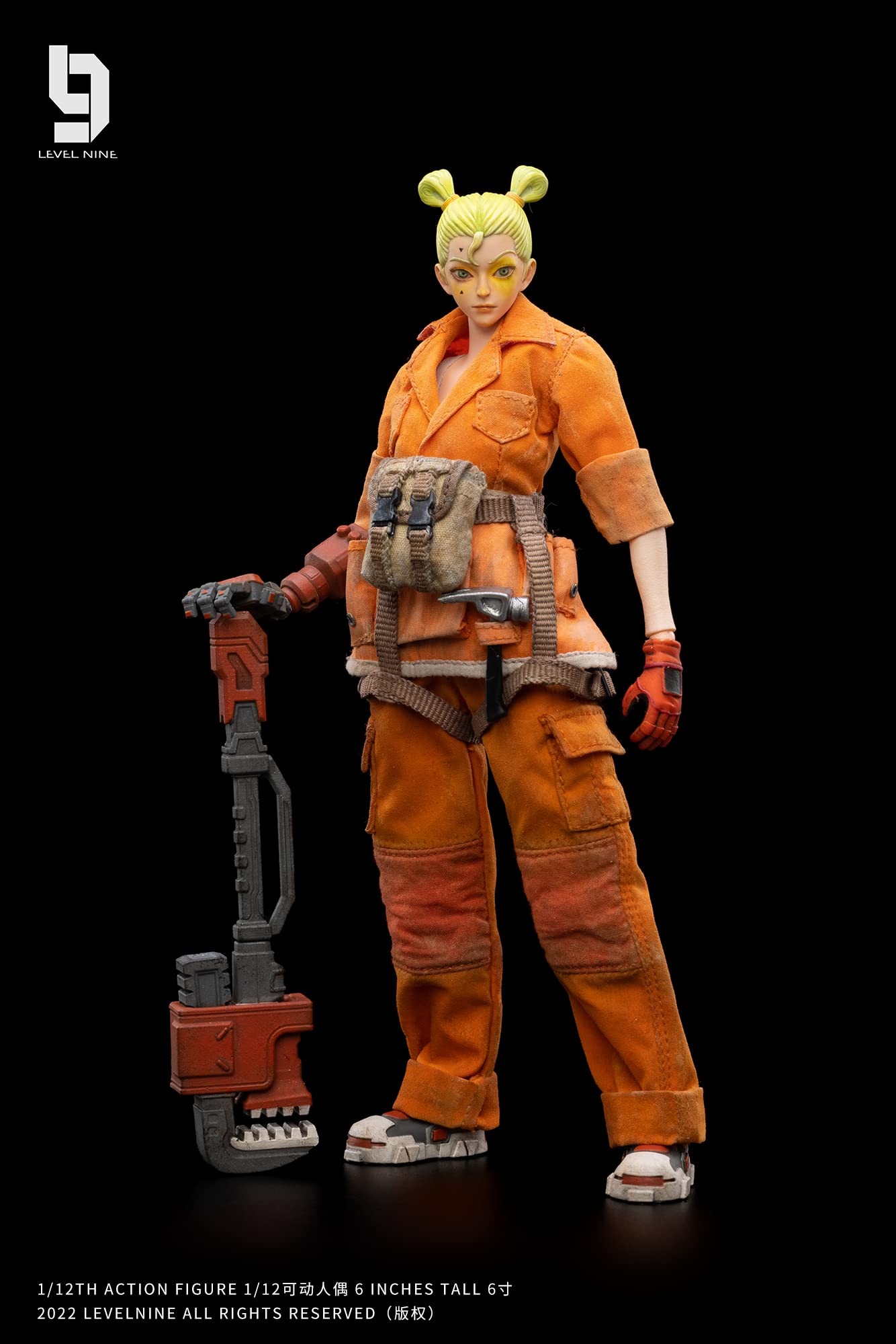 Frontline Chaos 1:12 Scale Action Figure - Highly Detailed Collectible Military Soldier Model for Display & Diorama - Perfect for War Game Scenes, Toy Photography & Collectors