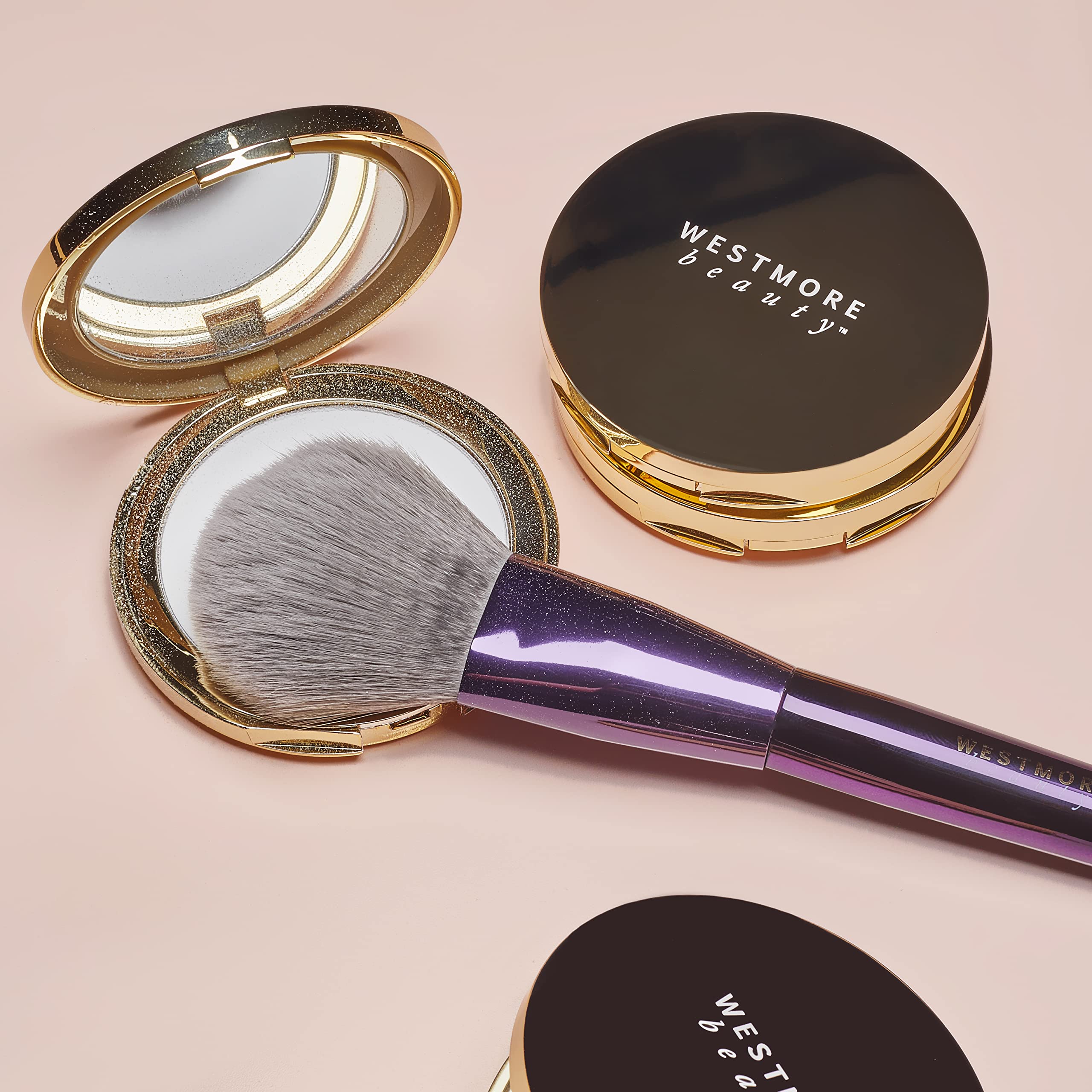 Westmore Beauty After Effects 3-In-1 Photoshop Finishing Powder 0.26 OZ - Matte Face Powder Foundation, Setting Powder & Pressed Powder for Flawless Makeup - Perfect for Daily Wear, Photo Shoots & Special Occasions
