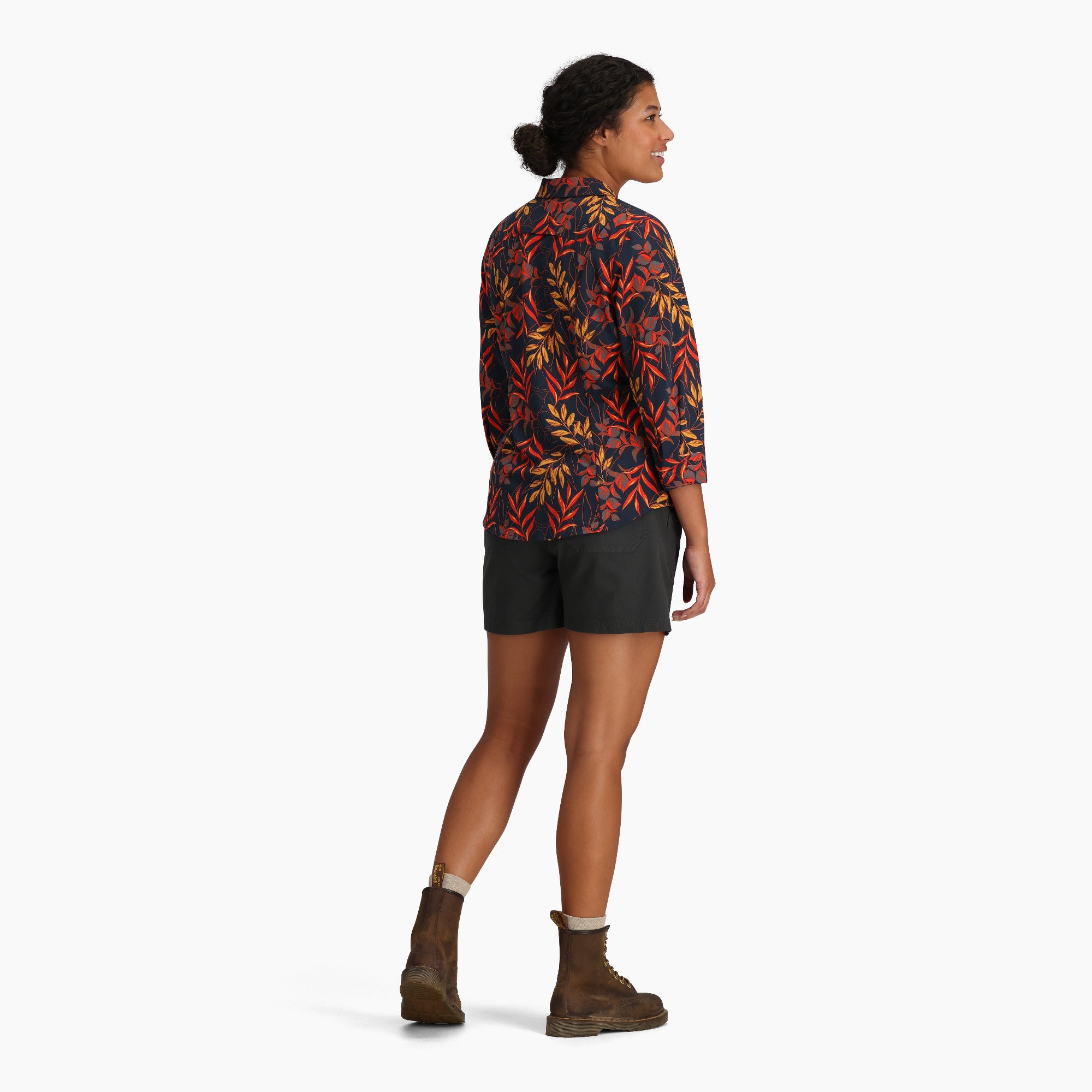 Women's Expedition Pro 3/4 Sleeve Hiking Shirt - Moisture Wicking Quick Dry Outdoor Top for Trekking & Camping