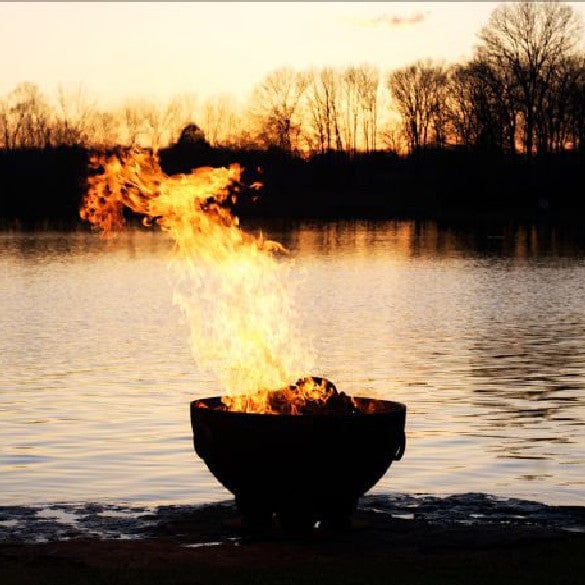 Premium Nepal Wood Burning Fire Pit for Outdoor Gatherings - Perfect for Backyard, Camping, and Patio Use