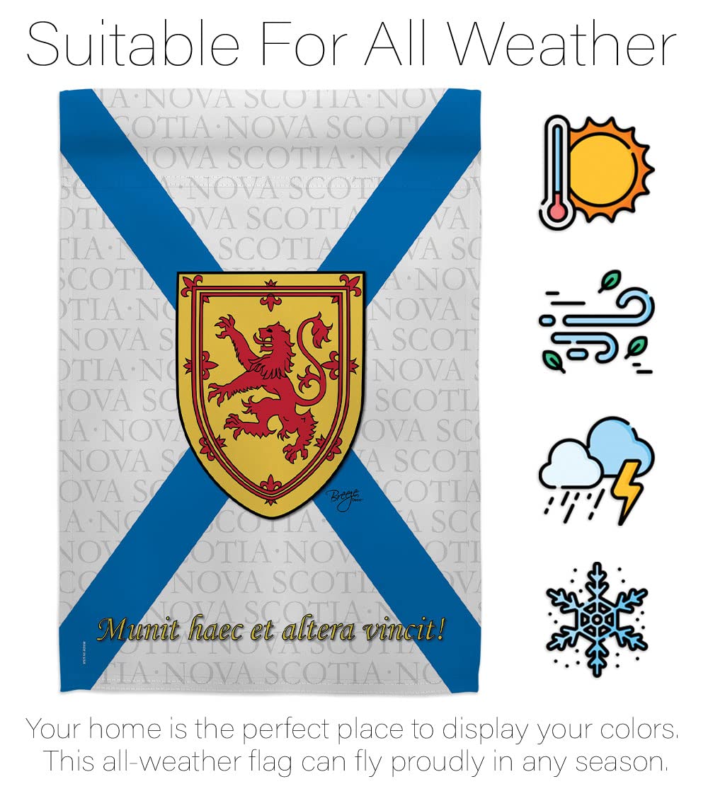 Canada Provinces Decorative House Flag Set 28x40