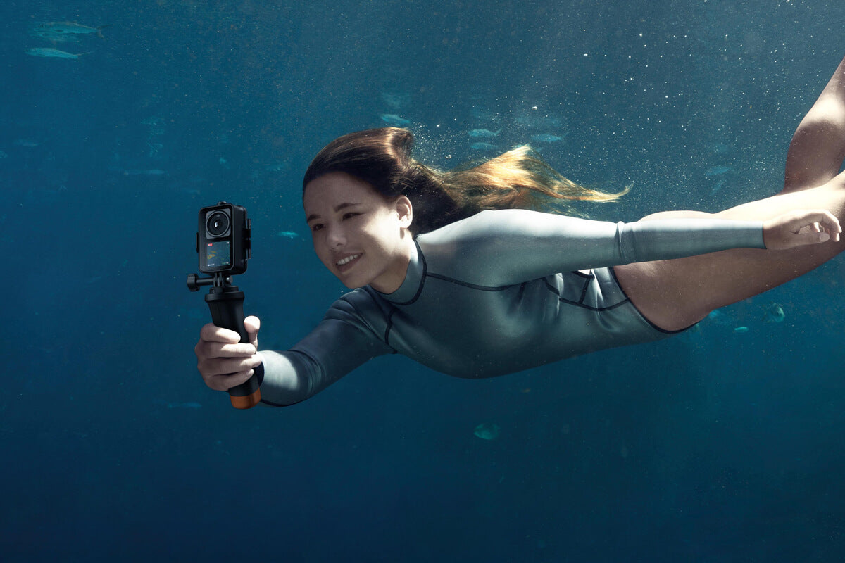 DJI Action 2 Waterproof Case for Underwater Photography - Durable Protective Cover for Swimming, Snorkeling & Surfing - 4K Action Camera Accessories