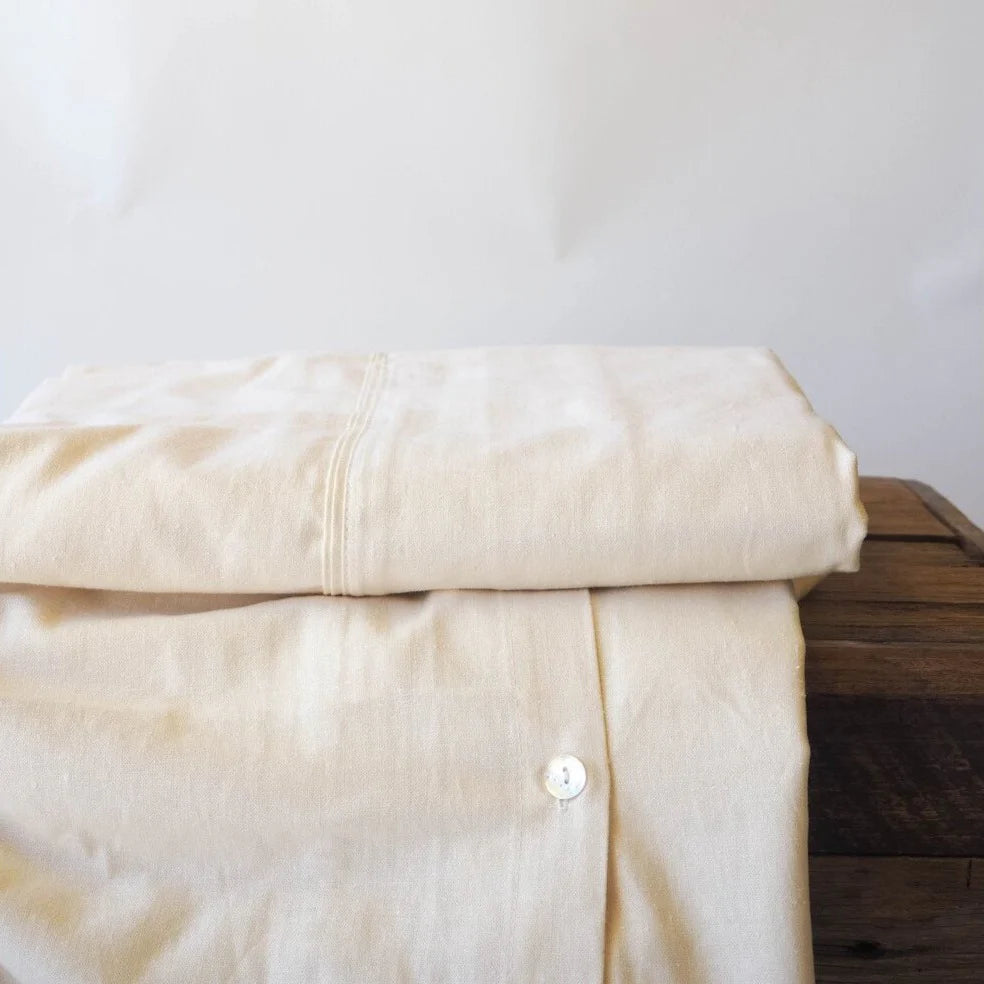 Organic Hemp Cotton Quilt Cover Set - Queen Size | Soft & Breathable Bedding | Perfect for Eco-Friendly Home Decor & Cozy Bedroom Retreat