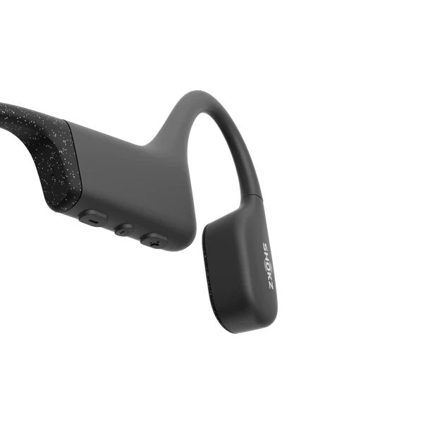 OpenSwim Black - Premium Waterproof Swimming Headphones for Pool & Open Water Training - Ideal for Lap Swimming, Triathlon, and Aquatic Workouts