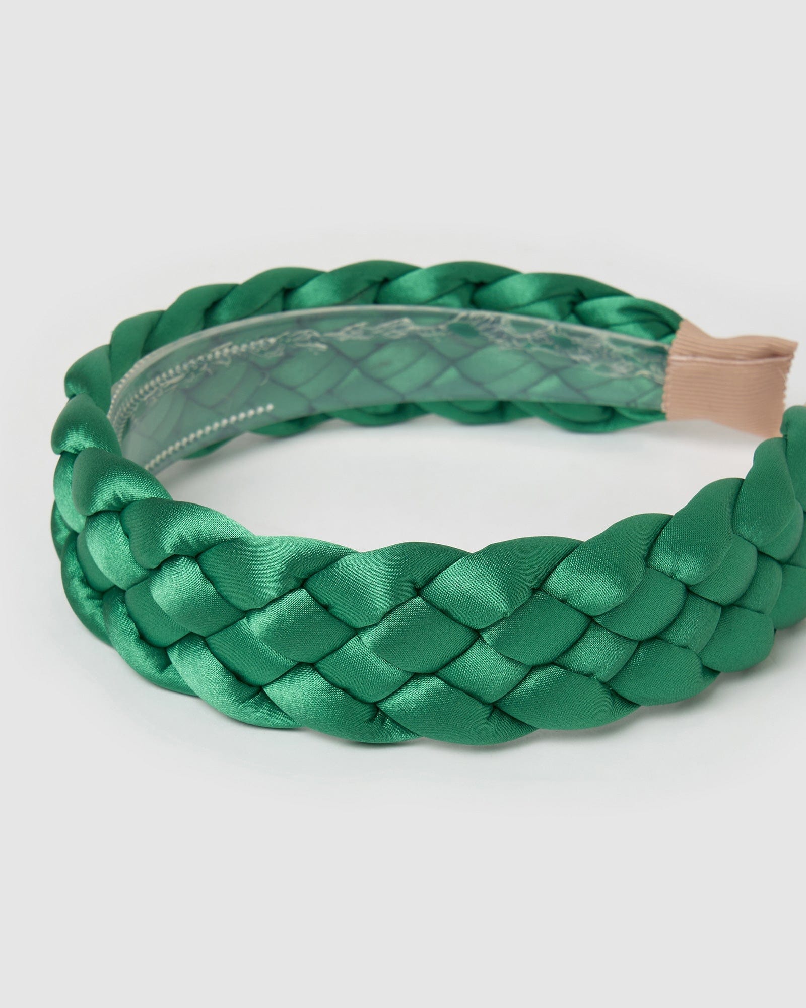 Izoa Gabriella Headband for Women - Soft Stretch Green Hair Band for Sports, Yoga, Workouts & Everyday Use