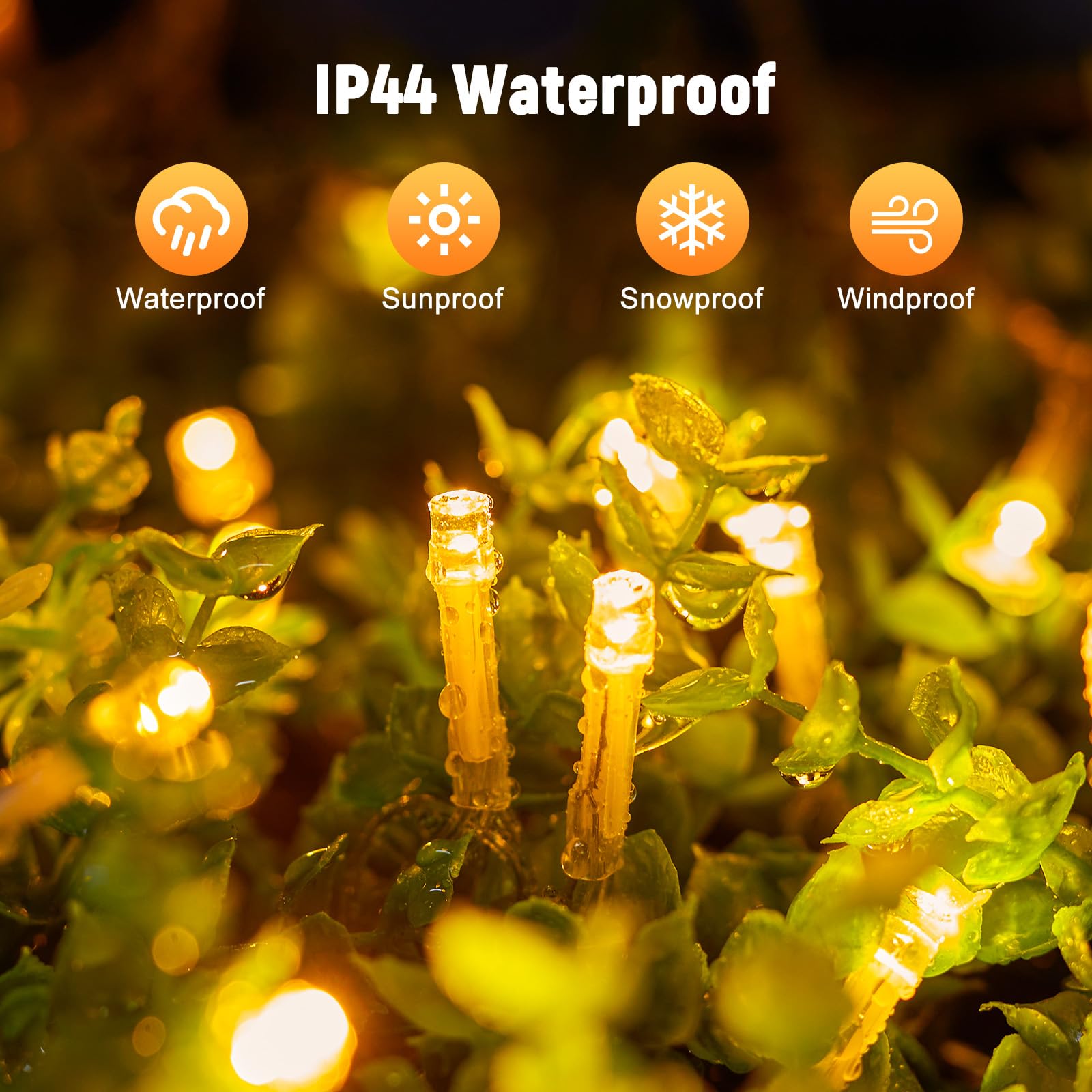Minetom 100 LED String Lights - 39.5 Ft USB Plug-in Twinkle Fairy Lights with 8 Modes & Remote Control | Warm White Indoor String Lights for Bedroom, Classroom, Christmas Tree, Party & Wedding Decorations | Perfect for Home Ambiance, Holiday Lighting & Special Events