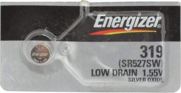 Energizer 319 1.55V Silver Oxide Watch Battery - Long-Lasting Power for Watches, Calculators & Medical Devices - Perfect Replacement for SR936SW, 396, D396