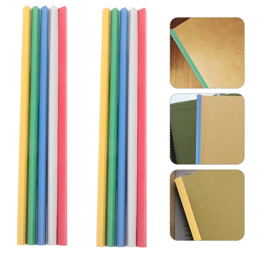 50pcs A4 Plastic Binding Bars for School & Office Reports