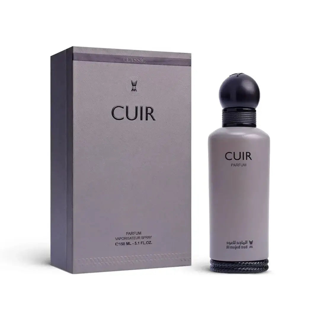 Premium Cuir Perfume for Women & Men - 150ml Eau de Parfum | Long-Lasting Luxury Leather Scent | Perfect for Date Night, Office & Special Occasions