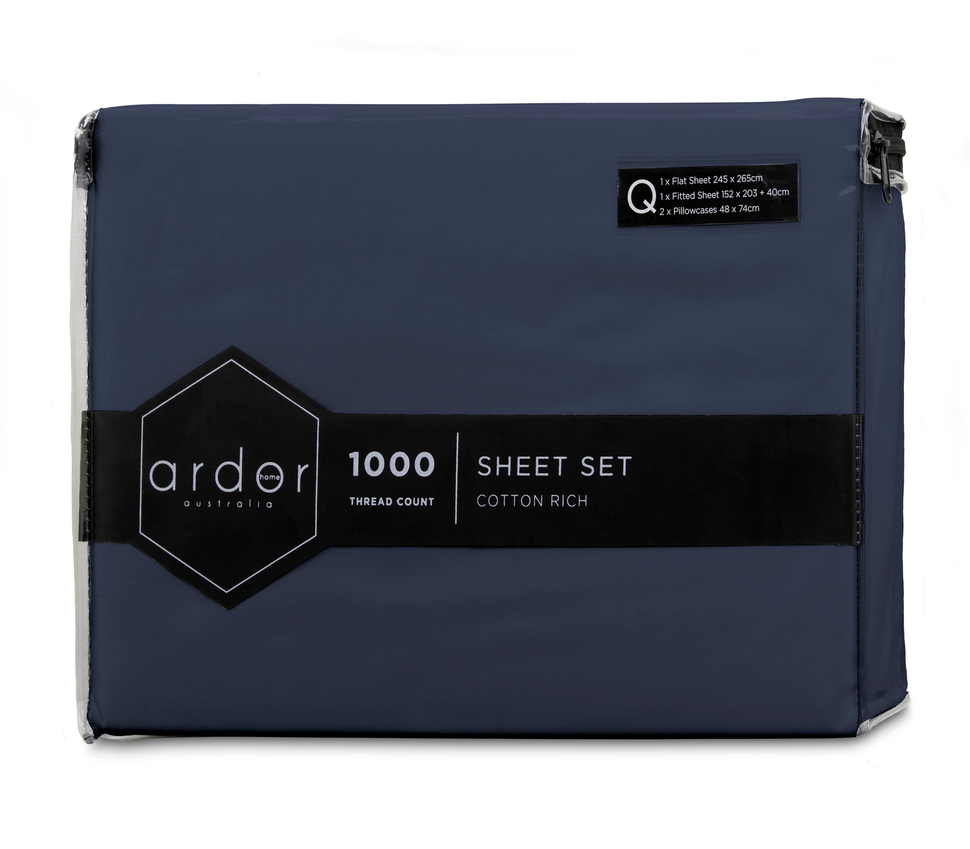 1000 Thread Count Cotton Rich King Size Sheet Set - Ultra Soft & Breathable Bedding for Luxury Comfort - Perfect for Master Bedroom, Guest Room & Hotel Use