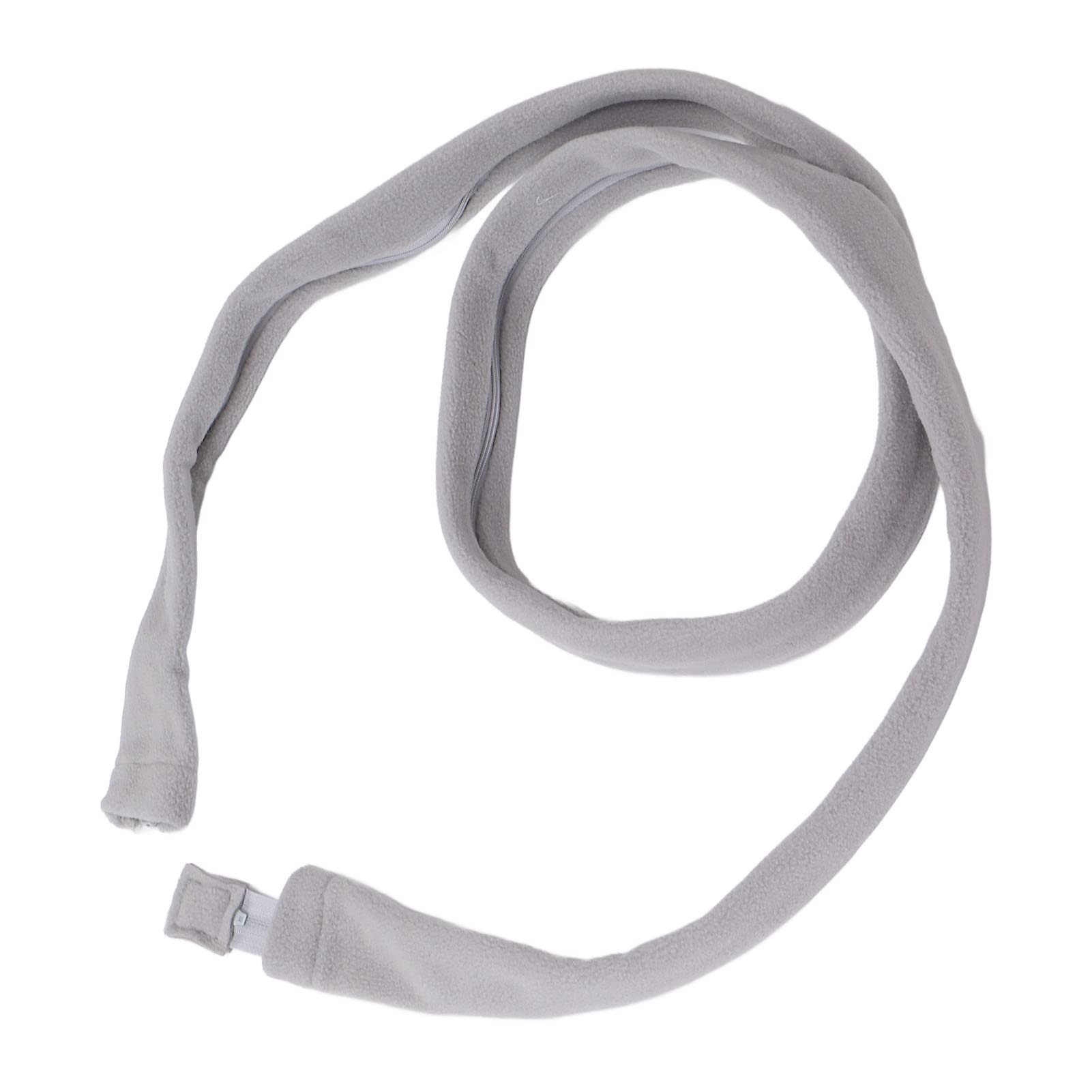 CPAP Hose Cover with Zip - Prevents Condensation for Breathing Machine (Grey) - Sleep Comfort & Protection