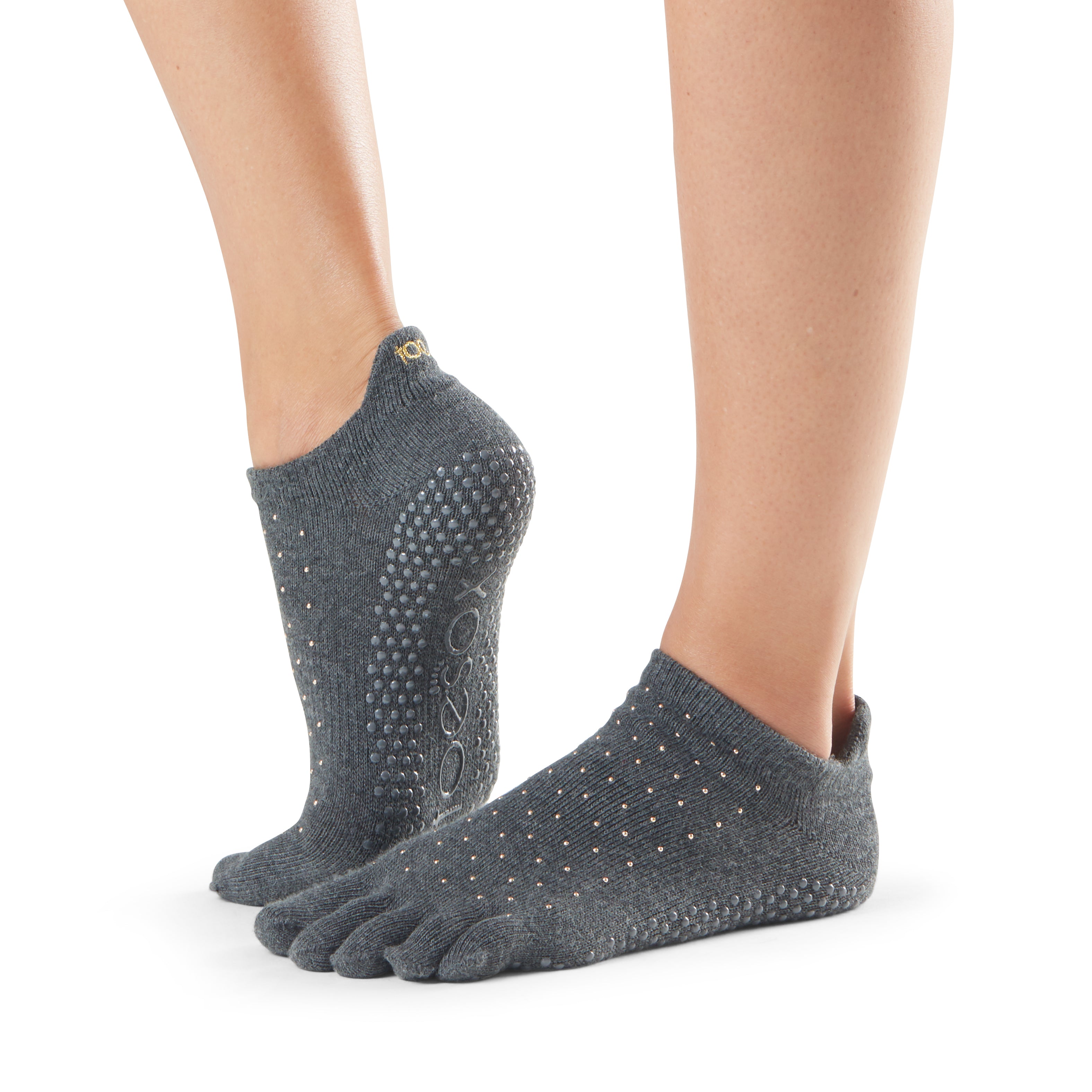 ToeSox Low Rise Grip Socks for Yoga, Pilates & Barre - Non-Slip Workout Socks with Arch Support for Women