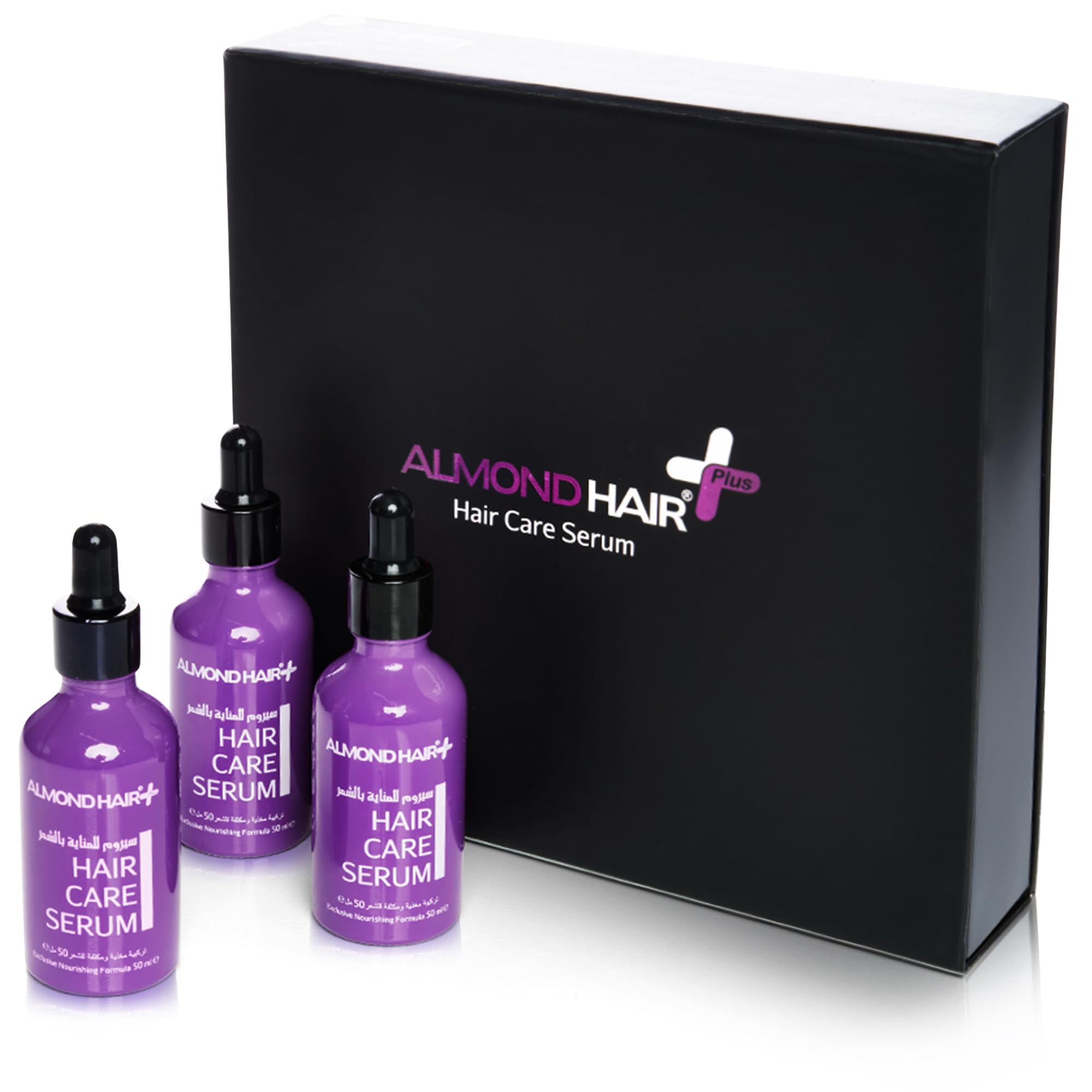 Hair Growth Serum for Women - 3 Pack 50ml Hair Regrowth Treatment with Natural Henna Extract - Non-Greasy Solution for Thinning, Damaged & Hair Loss - Perfect for Daily Use & Scalp Care at Home