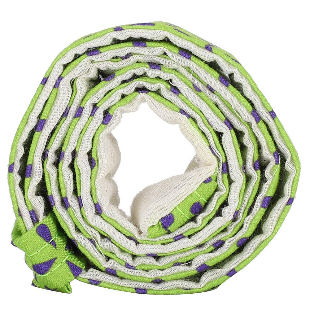 Non-Stick Piece Pan with Absorbent Strips - Black & Green (78043B) for Women & Girls - Perfect for Baking, Cooking & Home Kitchen Use
