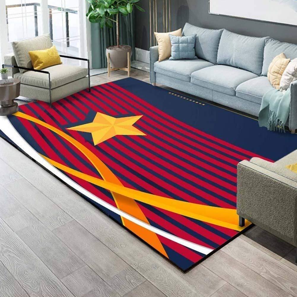 Non-Slip Washable Area Rugs for Living Room, Bedroom & Kitchen - Soft Play Mat & Learning Carpet for Kids, Anti-Skid Bedside Rug - Perfect for Home Decor, Nursery, Playroom & High-Traffic Areas