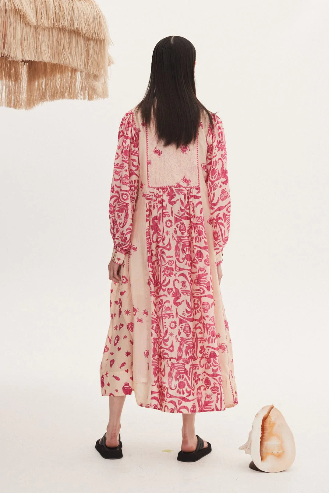 Esmerelda Spliced Midi Dress - Stylish Floral Summer Dress for Women | Perfect for Weddings, Parties & Date Nights