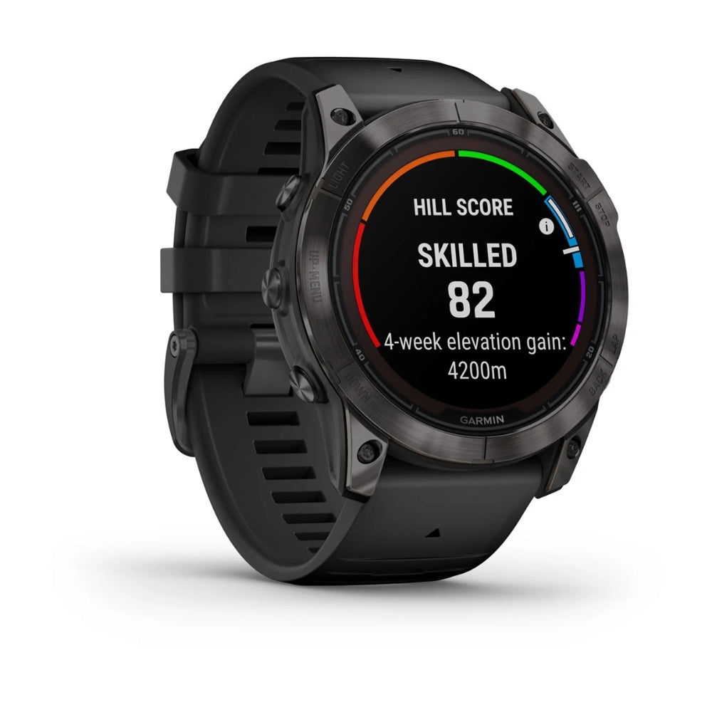 Garmin Fenix 7X Pro Solar Sapphire Smartwatch with GPS, ECG & Solar Charging - Premium Multisport GPS Watch for Running, Hiking, Swimming & Outdoor Adventures