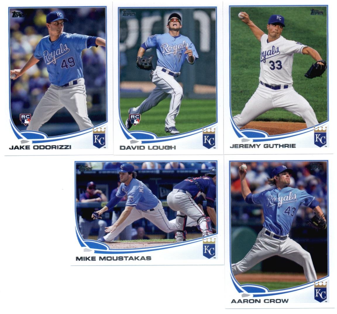 Authentic Kansas City Royals Topps Baseball Cards Team Sets - 2012, 2013, 2014 Series 1 & 2 Complete Collection | Perfect for MLB Fans, Sports Memorabilia Collectors & Gift Giving