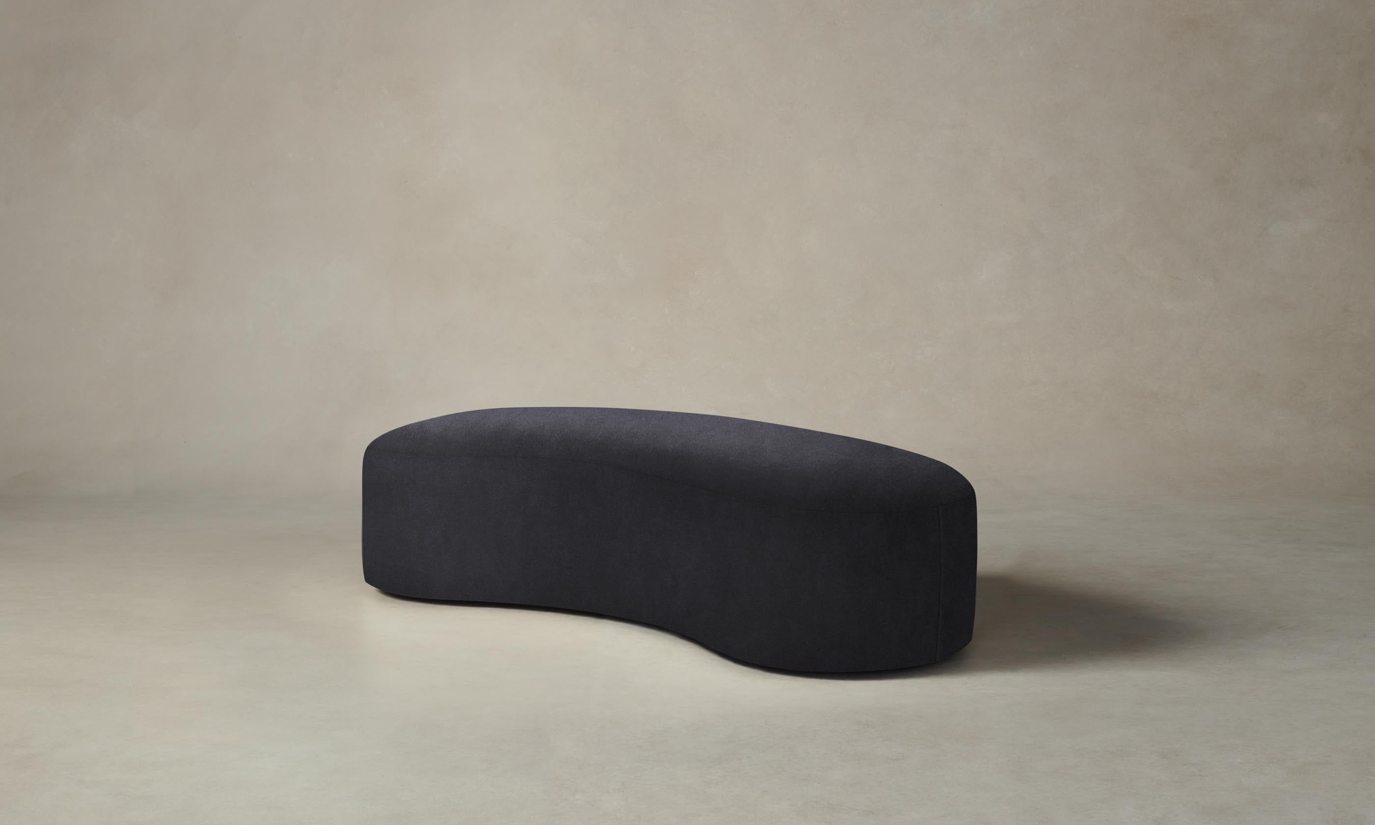 Luxury Chelsea Daybed with Performance Velvet Flannel Upholstery - Modern Sofa Bed for Living Room, Guest Room & Small Spaces