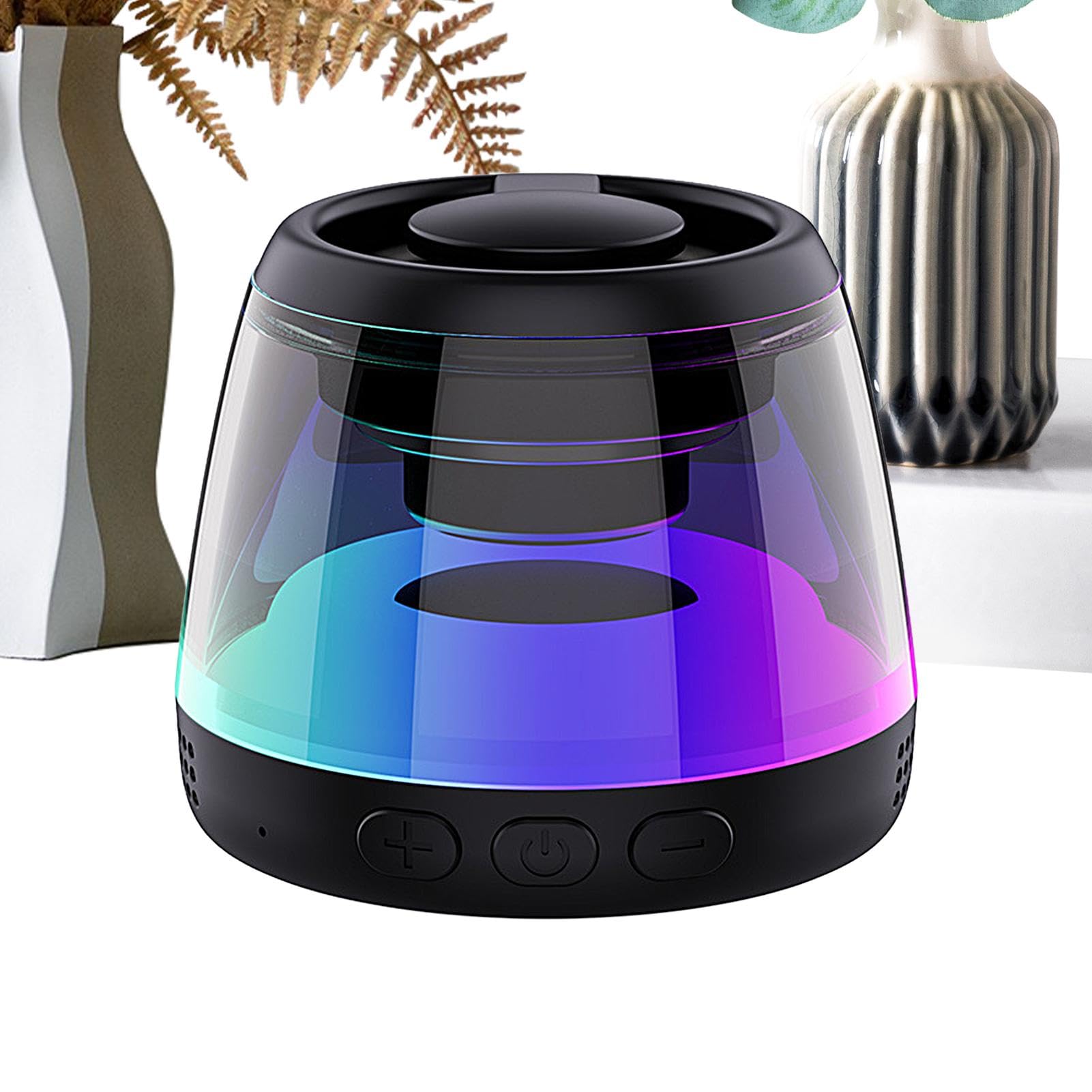 Portable Magnetic Wireless Golf Speaker with RGB Light Show - IPX5 Waterproof Bluetooth Speaker for Kids, Kayaking, Parties & Outdoor Activities | Perfect for Golf Carts, Beach & Backyard Gatherings
