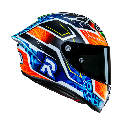 RPHA 1 BINDER REPLICA 2024 - Premium Motorcycle Racing Helmet for Track & Street Riding - Lightweight & Aerodynamic Design for Maximum Safety & Comfort