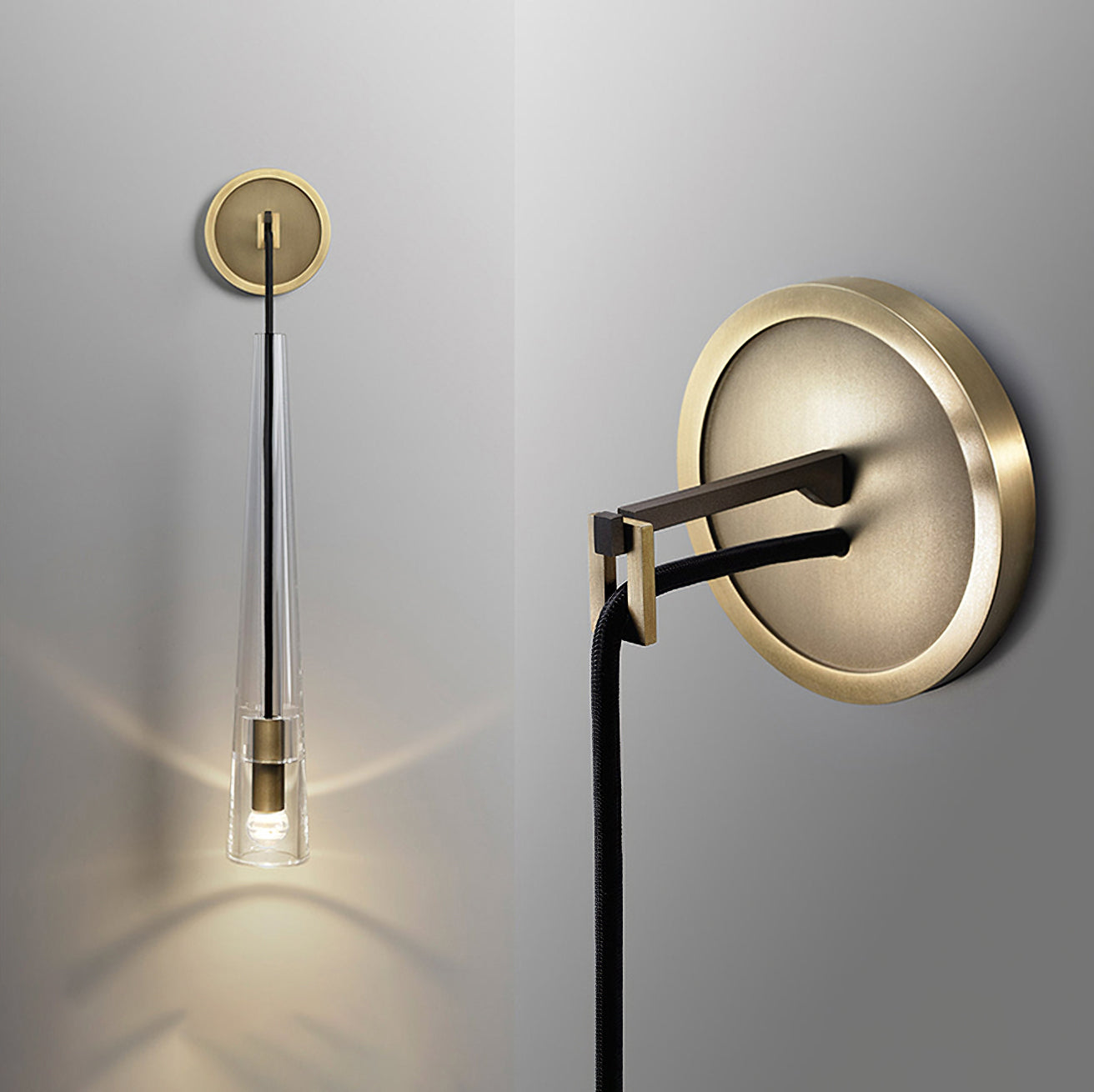 Apollinaire Wall Sconce - Modern LED Light Fixture for Living Room, Bedroom & Hallway Decor | Dimmable Indoor Lighting for Home & Office