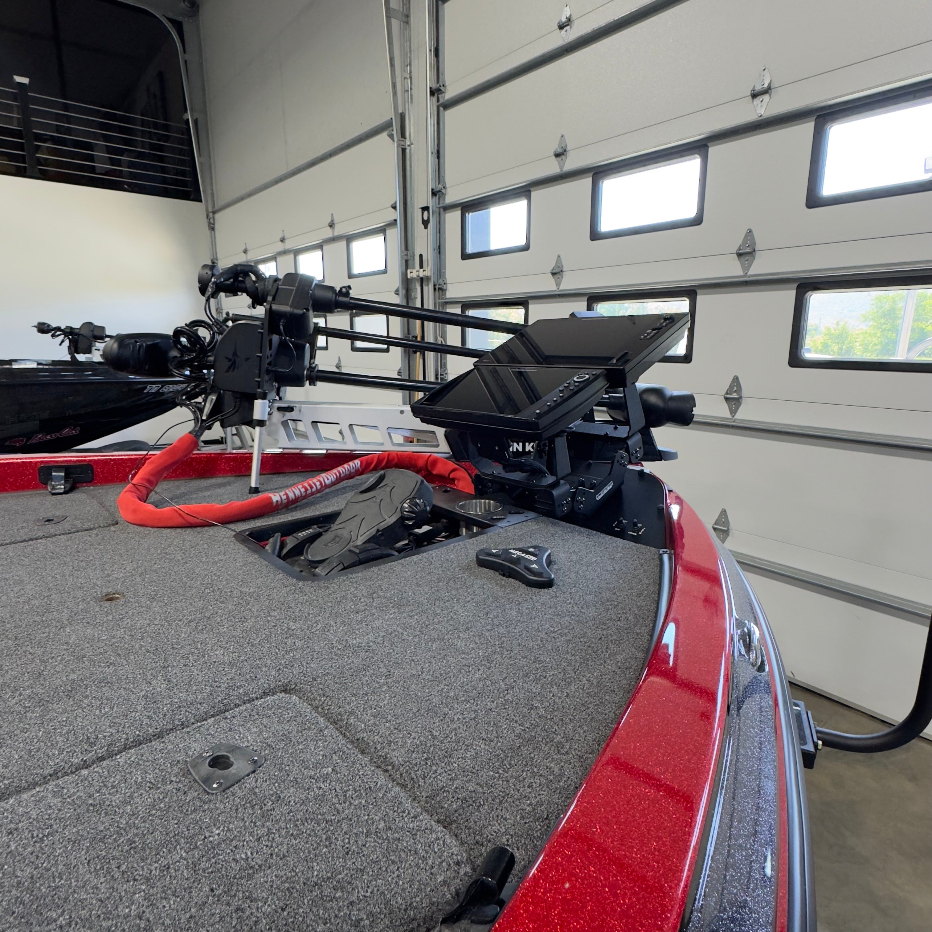 H.O.E. Dual Bow Mount System for Caymas CX18/CX19 2019+ Boats - Perfect for Fishing & Marine Navigation Accessories