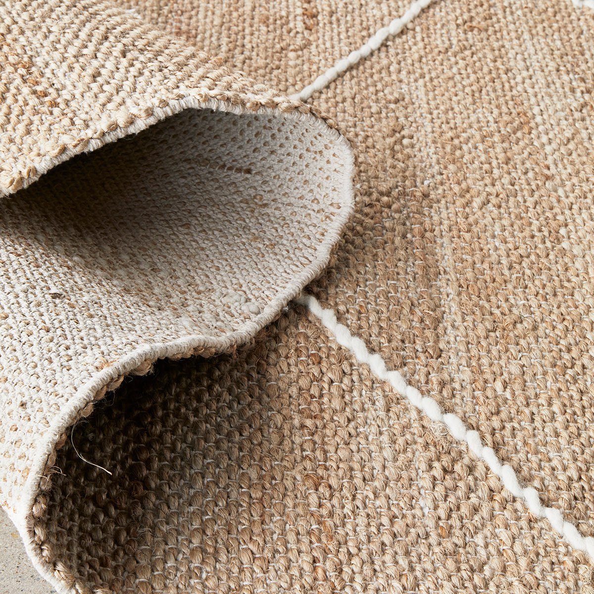 Natural Earth Rug - Eco-Friendly Handmade Jute Rug for Living Room, Bedroom, or Home Decor