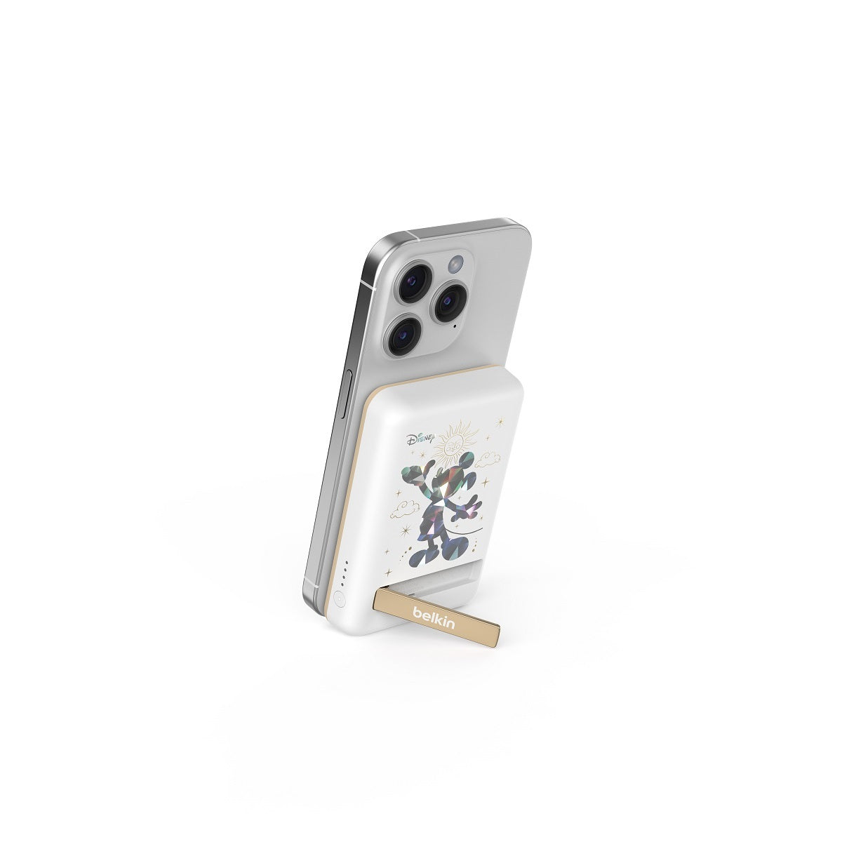 Belkin Magnetic Wireless Power Bank 5K with Stand - Portable Charger for iPhone, Samsung & AirPods | Perfect for Travel, Work & On-the-Go Charging