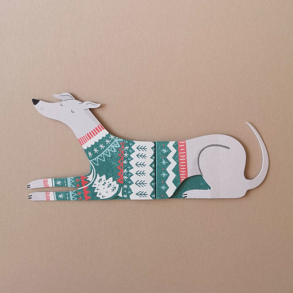 Bryony Moss Long Doggo Buddy Card - Personalized Pet Memorial Gift for Dogs - Perfect for Sympathy, Condolence, and Remembrance Scenes