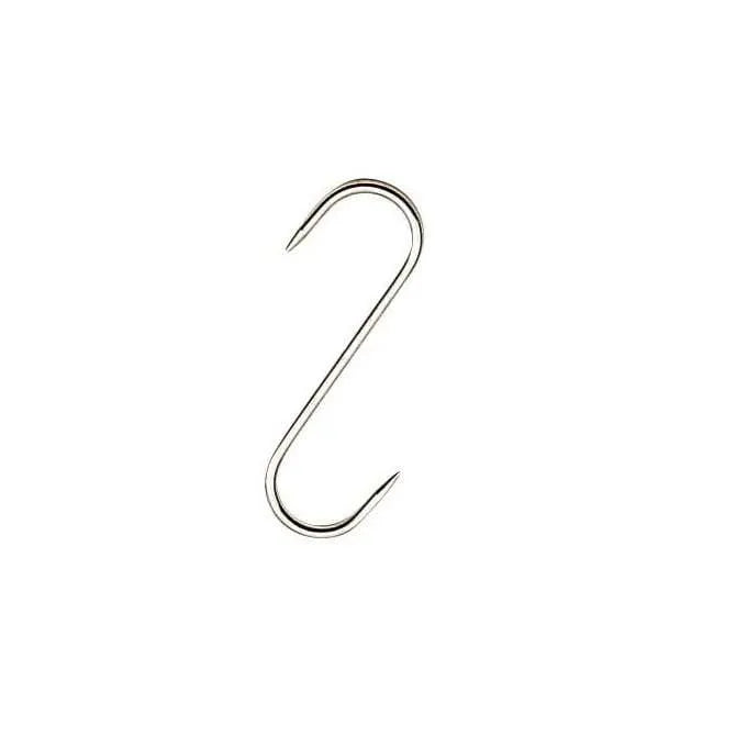6.3 Inch Heavy Duty Meat Hook - Stainless Steel Butcher Hook for Hanging Beef, Pork & Game - Perfect for Hunting, BBQ, Butcher Shop & Commercial Kitchen Use