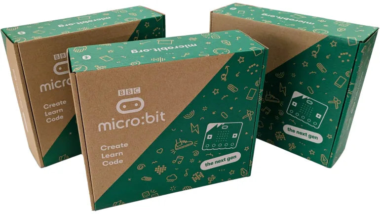 micro:bit V2.21 Next Generation Coding Kit - STEM Education Classroom Bundle for Kids | Learn Programming & Electronics for School Projects