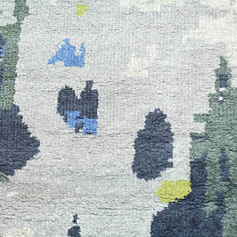 Hand Knotted Rhapsody Area Rug - Premium Wool Persian Style Carpet for Living Room, Bedroom & Dining Room Decor