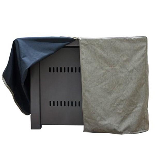 Premium Square Fire Pit Cover - Heavy Duty Waterproof Outdoor Heater Protection for Patio, Deck, Backyard & Camping - All Weather Use