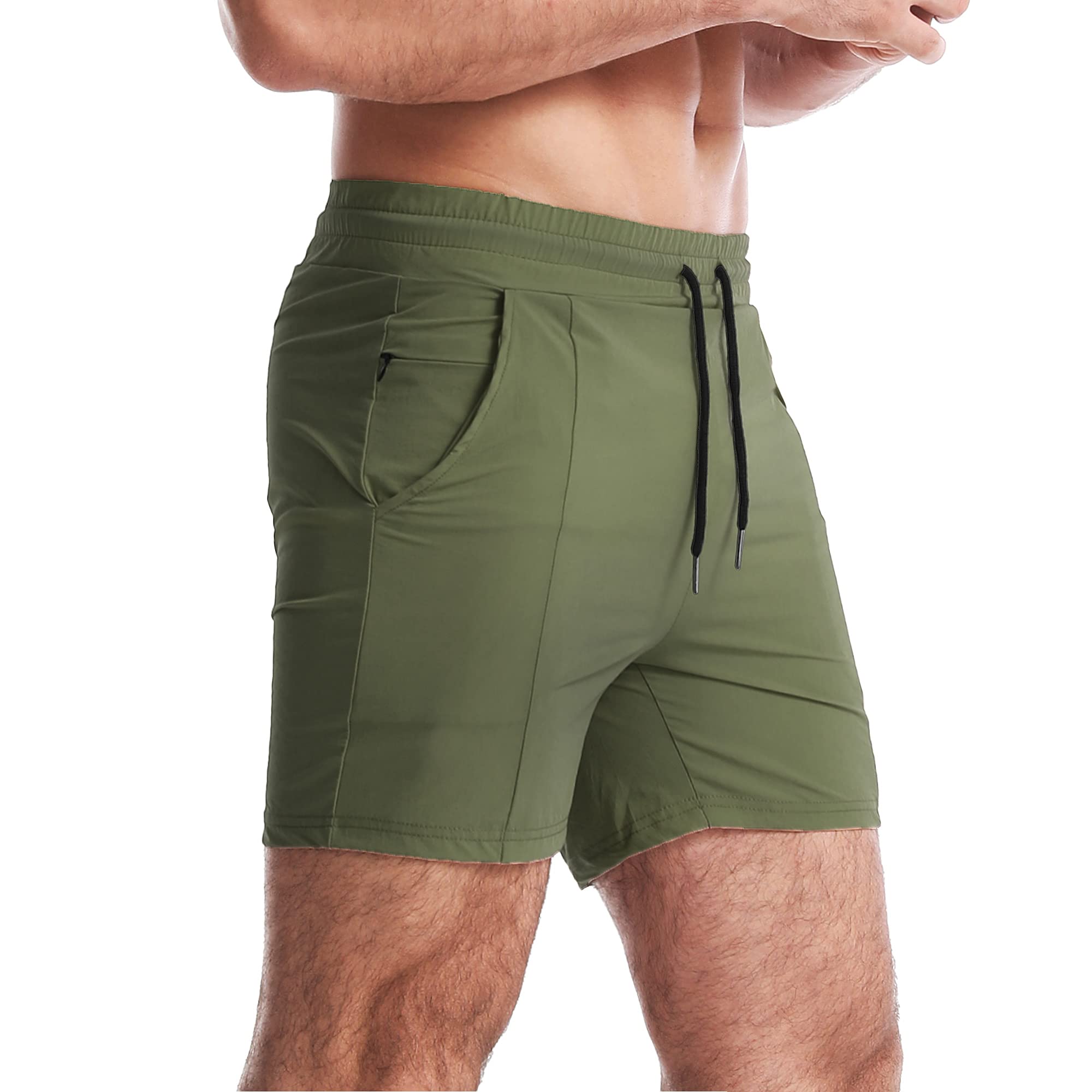 EVERWORTH Men's Quick-Dry Workout Shorts - Lightweight Gym Running Shorts for Bodybuilding & Training - Perfect for Jogging, Basketball & Outdoor Sports
