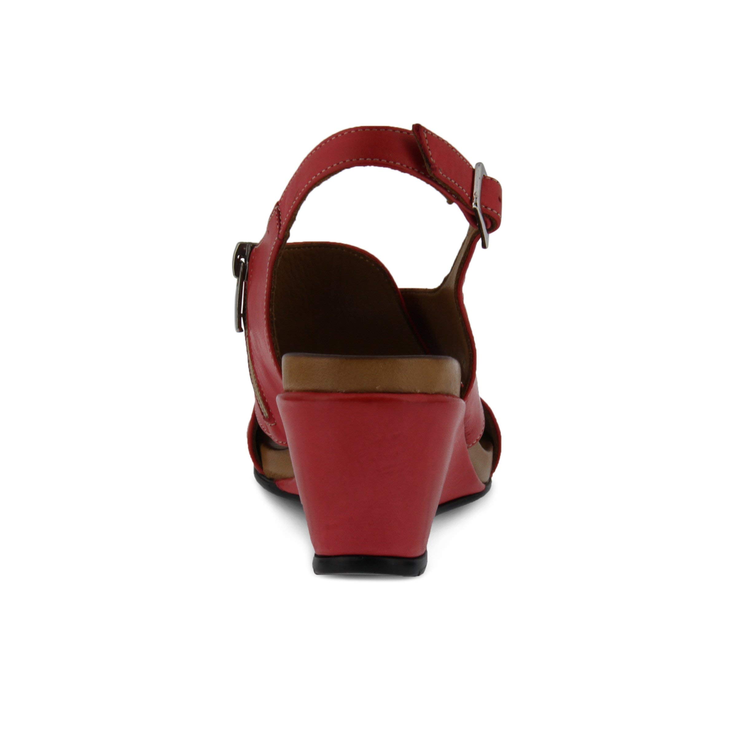 Spring Step Women's Caronise Comfort Wedge Sandals - Breathable & Lightweight Summer Shoes for Beach, Walking, and Casual Outfits