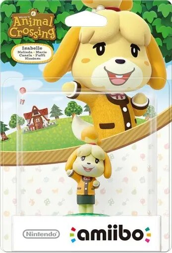 Isabelle Winter Outfit Animal Crossing amiibo Card - Official Nintendo Collectible for AC: New Horizons & Happy Home Designer - Perfect for Gaming, Collecting & Display