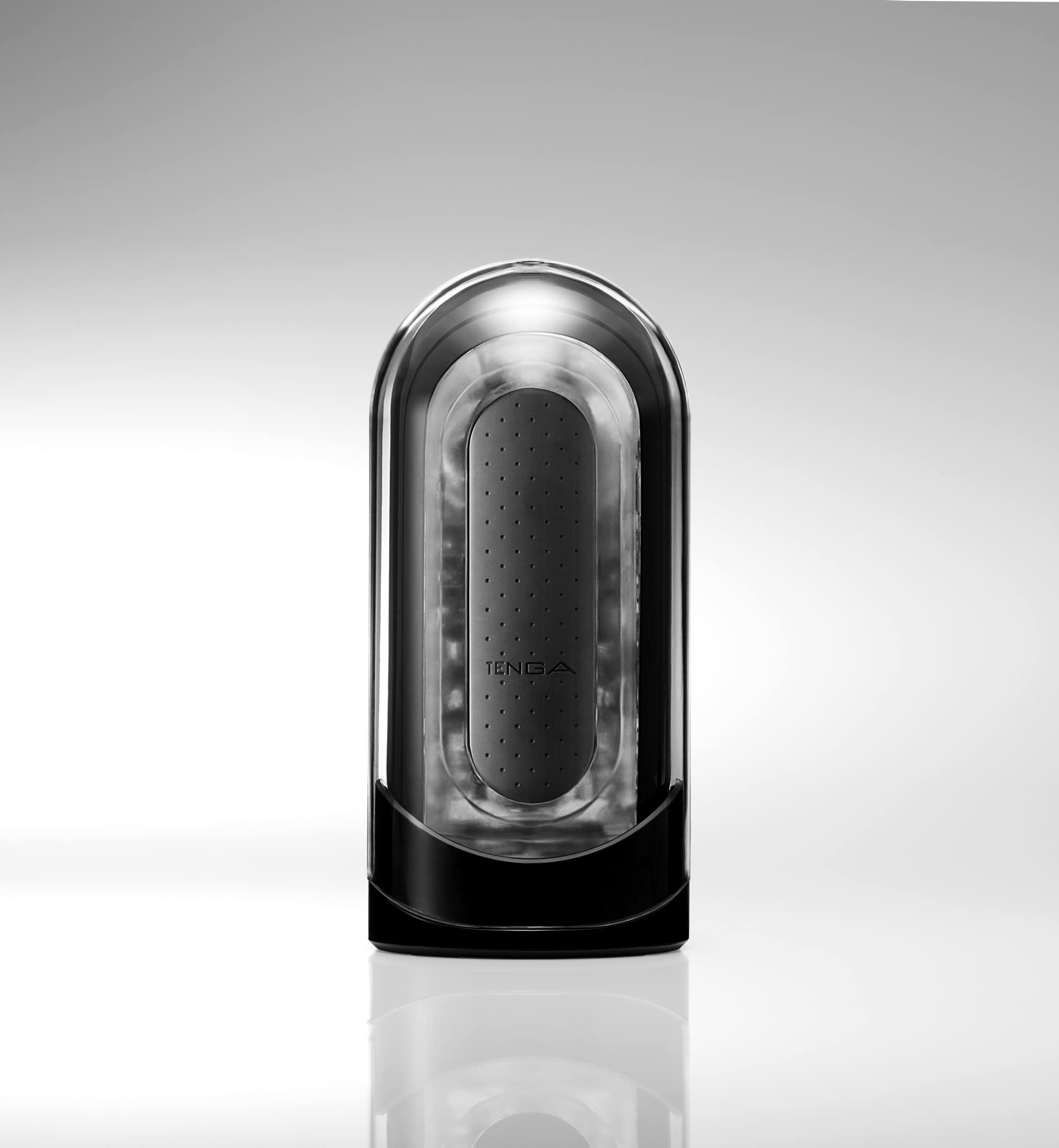 TENGA FLIP 0 (Zero) Reusable Male Masturbator - Black Pleasure Cup Massager & Personal Toy for Men | Perfect for Solo Play & Discreet Pleasure (Model TFZ-002)